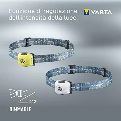 Varta ULTRALIGHT H30R Ant galvos tvirtinamas žibintuvėlis Balta LED