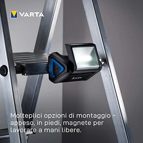 Varta WORK FLEX AREA LIGHT avarinis šviestuvas 230 lm Juoda