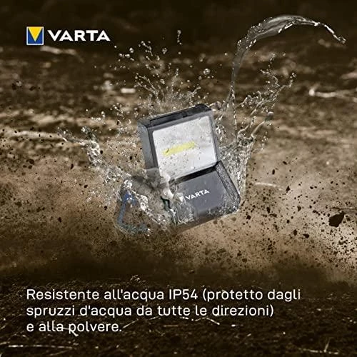 Varta WORK FLEX AREA LIGHT avarinis šviestuvas 230 lm Juoda