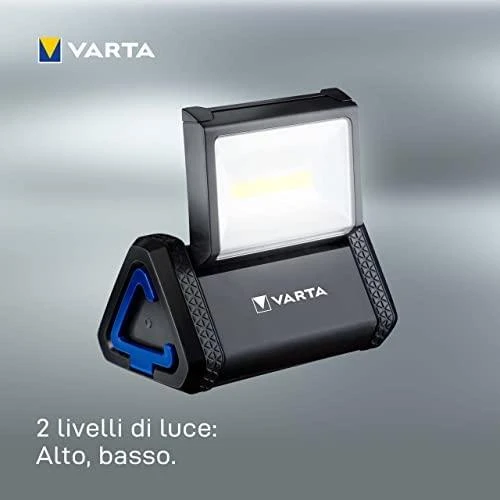 Varta WORK FLEX AREA LIGHT avarinis šviestuvas 230 lm Juoda