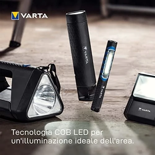Varta WORK FLEX AREA LIGHT avarinis šviestuvas 230 lm Juoda