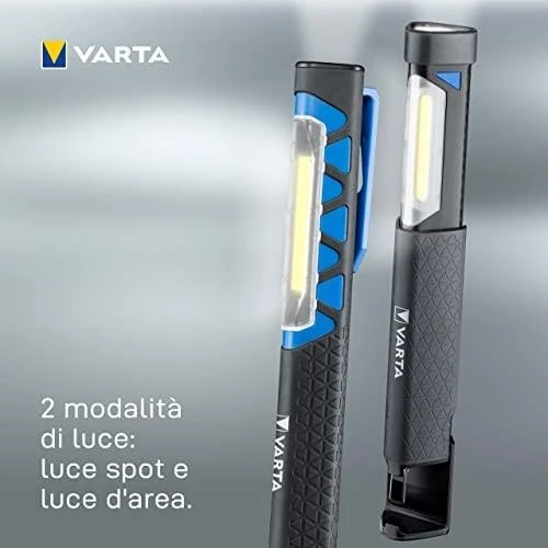 Varta 85131000 Rankinis žibintuvėlis Juoda COB LED