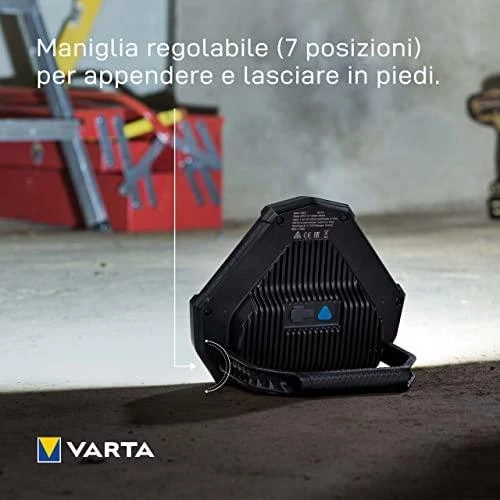 Varta 1450lm įkraunamas prožektorius Work Flex Stadium Light 18647
