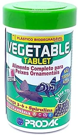 PRODAC VEGETABLE Planšetė tabletės veg. dugninėms žuvims 100ml 60g