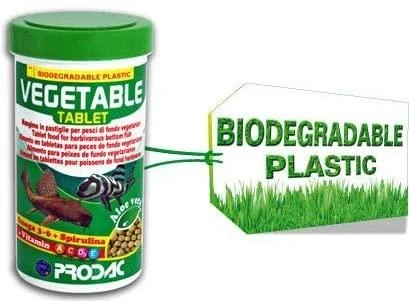 Prodac Vegetable Planšetė tabletės žolėdėms dugninėms žuvims 50ml 30g