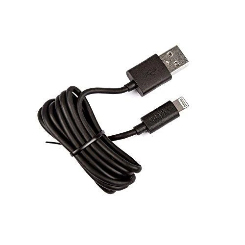 Kabelis USB Veho Lightning - USB-A 1 m Juodas (VPP-501-1M)