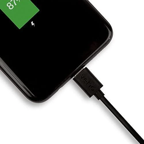 Kabelis USB Veho USB-A - USB-C 1 m Juodas (VCL-003-C-1M)