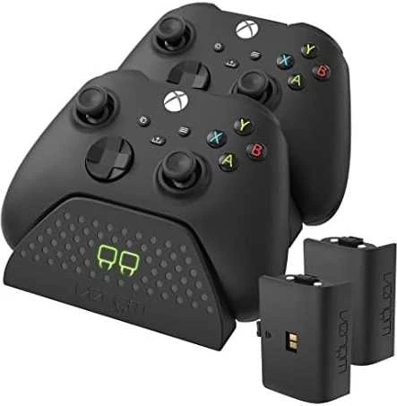 VENOM Doko stotelė do padów XBOX One/XBOX Series juoda + 2x akumulator