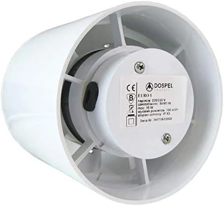 Dospel Dospel Euro 1 100 mm kanalinis ventiliatorius 007-0051