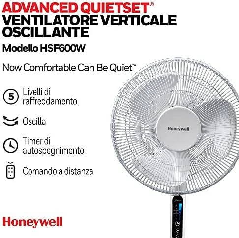 Ventiliatorius Honeywell HSF600WE4, baltas