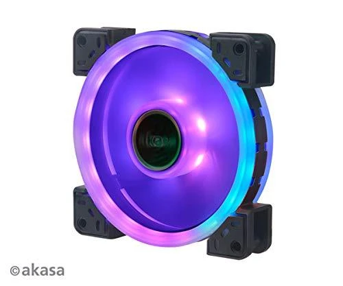 Akasa Vegas TLY 140mm ventiliatorius su RGB švytėjimu