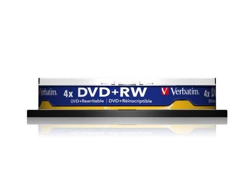 VERBATIM DVD+RW DLP 4,7 GB SPINDLE 4X
