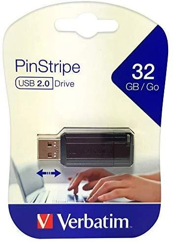 Laikmena Verbatim 49064 32GB PinStripe Store'n'Go