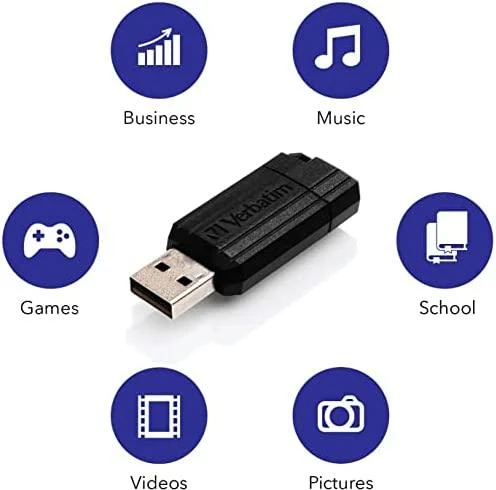 Laikmena Verbatim 49064 32GB PinStripe Store'n'Go