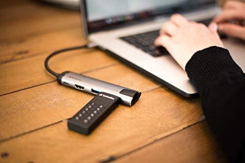 Išorinis diskas Verbatim klaviatūra Saugus USB 3.2 Gen 1 64 GB kiekvienas 49428
