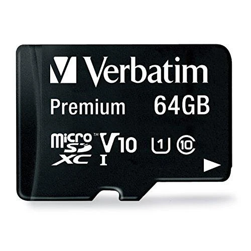 Atminties kortelė Verbatim Micro SDXC 64GB Class 10 su adapteriu