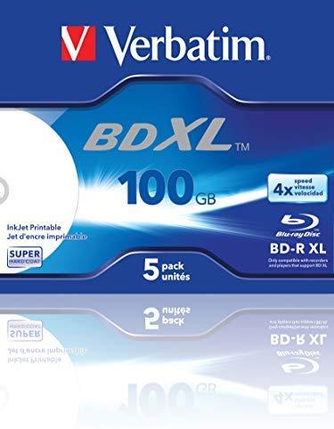 Verbatim 43789 neįrašytas „Blu-Ray“ diskas BD-R 100 GB 5 vnt