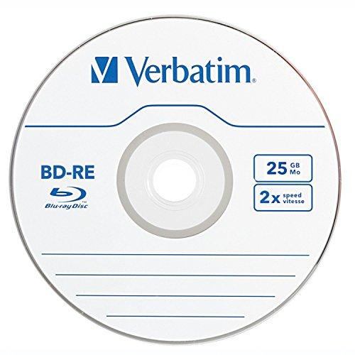 Verbatim BD-RE SL 25GB 2x 10 Pack Spindle 10 vnt