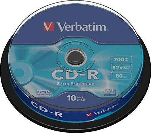 VERBATIM CD-R 700MB 52X EXTRA PR SP 10PK