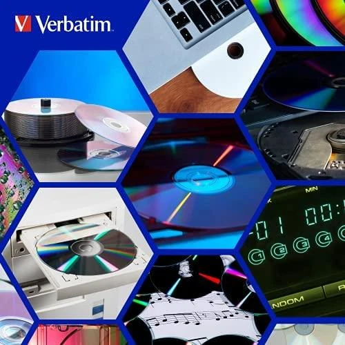 CD-R Verbatim [ brangakmenių dėklas 10 | 700 MB | 52x | Kristalas | DataLife+ AZO ]