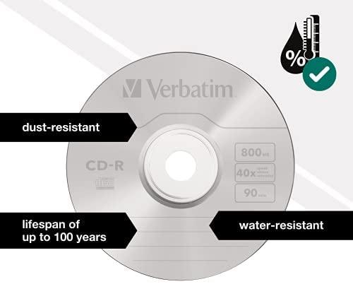 Verbatim CD-R/DL/->40X/10-PACK-JEWEL 800MB