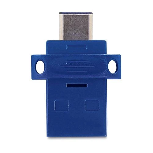 Atminties kortelė Verbatim Pendrive 64GB USB-C/USB-A juodos spalvos 49967