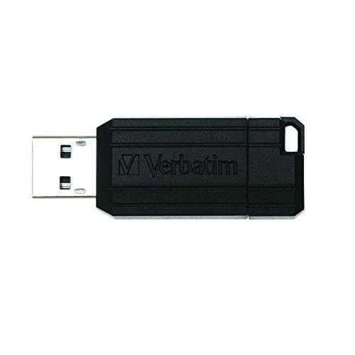 Verbatim PinStripe 128GB USB atmintukas USB A tipo 2.0 Juoda