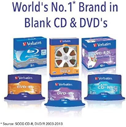 VERBATIM 43791 Verbatim DVD-R DATA LIFE 4.7GB 16X Matinis SIVER SURFACE 50 PACK