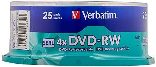 Verbatim (43639) DVD-RW rietuvė 4.7GB 25vnt.