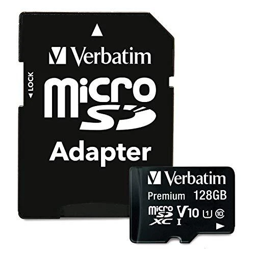 Verbatim 128GB Micro SD su SD adapteriu