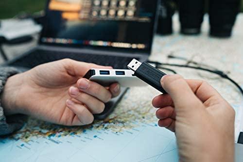 Verbatim PinStripe USB atmintukas 256 GB USB A tipo 3.2 Gen 1 (3.1 Gen 1) Juoda