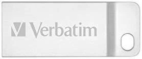 Verbatim Pendrive 16GB USB-A 2.0 Metal Executive sidabro spalvos 98748