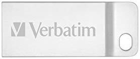 Verbatim Pendrive 64GB USB-A 2.0 Metal Executive sidabro spalvos 98750