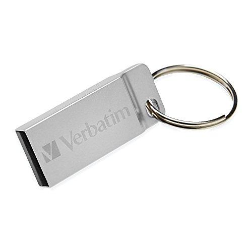 Verbatim Pendrive 64GB USB-A 2.0 Metal Executive sidabro spalvos 98750