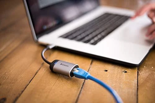 Verbatim 49146 sąsajos šakotuvas USB 3.2 Gen 1 (3.1 Gen 1) Type-C 1000 Mbit/ai Juoda, Sidabras