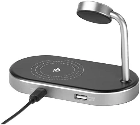 Verbatim WCS-02 3in1 Qi MFi Wireless Apple+QC 3.0 įkroviklis mažmeninė prekyba