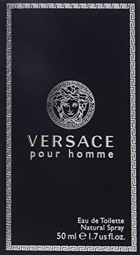 Kvepalai vyrams Versace Pour Homme EDT, 50 ml