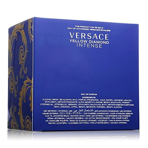 Kvepalai moterims Versace Yellow Diamond Intense EDP, 50 ml