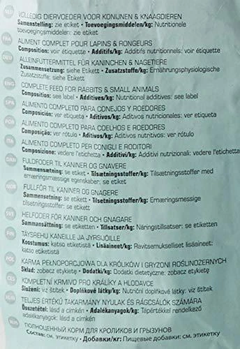 ERSELE LAGA CUNI COMPLETE Visavertis dekoratyvinių triušių pašaras 8kg