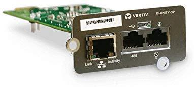 Vertiv Liebert IS-UNITY-SNMP tinklo plokštė Eternetas 100 Mbit/ai Vidinis