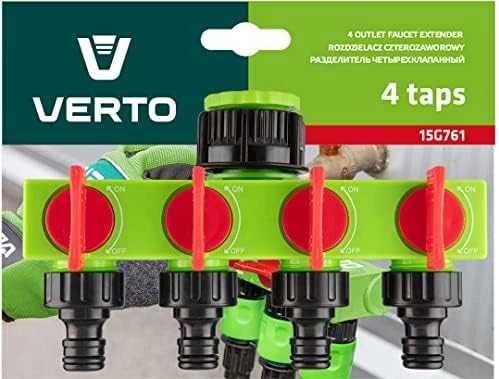 Verto Rozdzielacz Keturių vožtuvų skirstytuvas