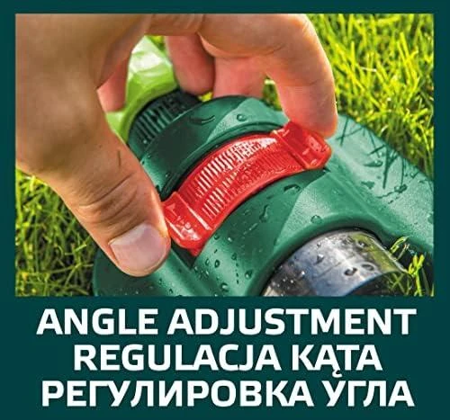 Verto Osciliacinis purkštuvas, purškimo plotas 13 x 18 m, 16 purškimo antgalių, antgalių atkimšimo adata