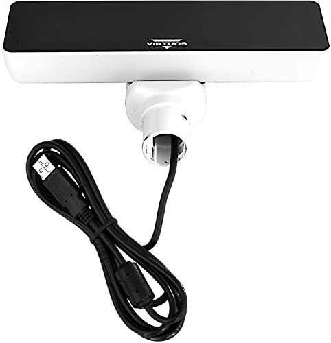Virtuos Virtuos VFD klientų ekranas Virtuos FV-2030W 2x20 9mm, USB, baltas