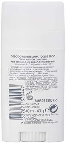 "Vichy" 24 val dezodorantas be aliuminio ir druskos 40ml