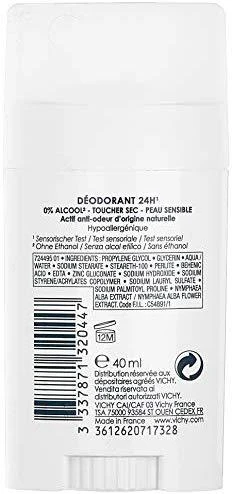 "Vichy" 24 val dezodorantas be aliuminio ir druskos 40ml