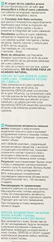 Vichy Dercos Oil Control Treatment Šampūnas šampūnas riebiems plaukams, 200 ml