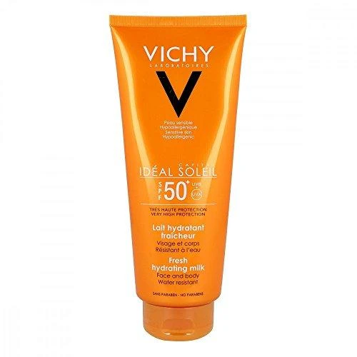 "Vichy Idéal Soleil" apsauginis veido ir kūno pienelis nuo saulės Spf50 300ml