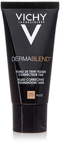 Vichy Dermablend Korekcinis pagrindas, 16h 25 Nude 30ml