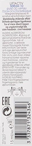 "Vichy Liftactiv" serumas 10 akims ir blakstienoms 15ml