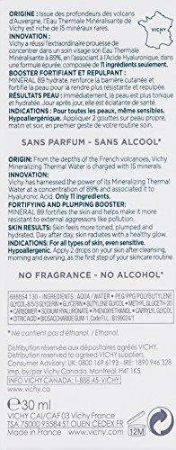 L'Oreal Vichy Mineral 89 Fortifying & Plumping Daily Booster kasdienis veido serumas, 30 ml